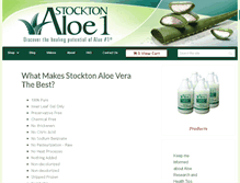 Tablet Screenshot of aloe1.com